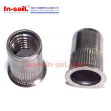 Reduce Head Knurled Body M6 Rivet